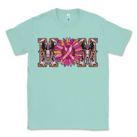 Seafoam cancer sunflower mom Classic Tee - RanaPortraitStore