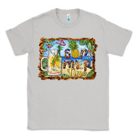Moon Dust summer time pineapple and  beach Classic Tee - BarkalooDesign