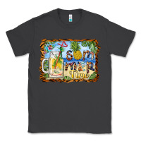 Smoke summer time pineapple and  beach Classic Tee - BarkalooDesign