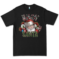 Black howdy santa Premium Tee - SublimationCraftShop