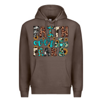 Coffee faith over fear Premium Hoodie - JahusDesignShop