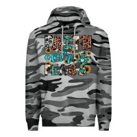Slate Camo faith over fear Premium Hoodie - JahusDesignShop