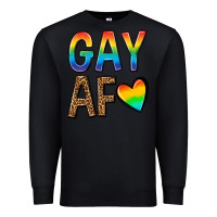 Black gay af Premium Sweatshirt - texasbilliewilder