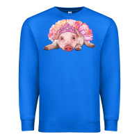 True Royal Balerina Baby Pig With Tutu Premium Sweatshirt - RanaPortraitStore