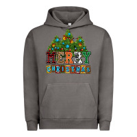 Pigment Tornado merry christmas with christmas trees Urban Hoodie - AdoDesignShop