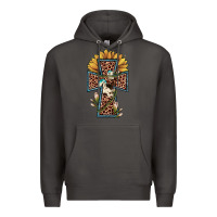 Smoke leopard cross  sunflower Premium Hoodie - JahusDesignShop