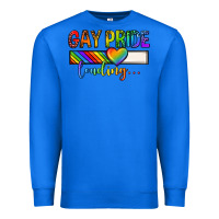 True Royal gay pride loading lgbtq Premium Sweatshirt - texasbilliewilder