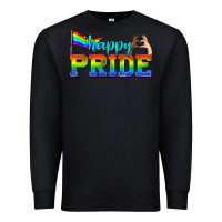 Black happy pride Premium Sweatshirt - texasbilliewilder