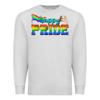 Dove Grey happy pride Premium Sweatshirt - texasbilliewilder