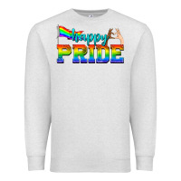 Oatmeal Heather happy pride Premium Sweatshirt - texasbilliewilder
