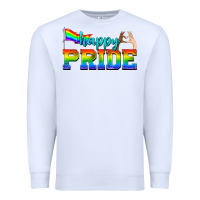 White happy pride Premium Sweatshirt - texasbilliewilder