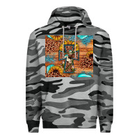 Slate Camo leopard cross sunflower Premium Hoodie - JahusDesignShop