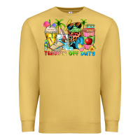 Antique Gold teacher off duty coffee cups Premium Sweatshirt - Zillion Design Studio