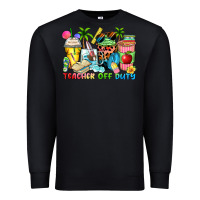 Black teacher off duty coffee cups Premium Sweatshirt - Zillion Design Studio