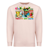 Pale Pink teacher off duty coffee cups Premium Sweatshirt - Zillion Design Studio