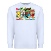 White teacher off duty coffee cups Premium Sweatshirt - Zillion Design Studio