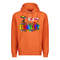Carrot equality pride flags Premium Hoodie - AdoDesignShop