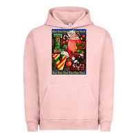 Pigment Salmon love coffee cup Christmas Urban Hoodie - AdoDesignShop