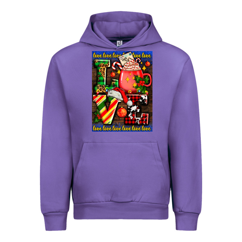 Love Coffee Cup Christmas Urban Hoodie by AdoDesignShop | Teevron