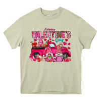 Mossy Happy Valentines Day Heavy Core Tee - CowhideDigitalArt