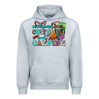 Heather Grey weekend coffee and camping Urban Hoodie - AdoDesignShop