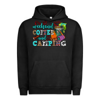 Pigment Black weekend coffee and camping Urban Hoodie - AdoDesignShop