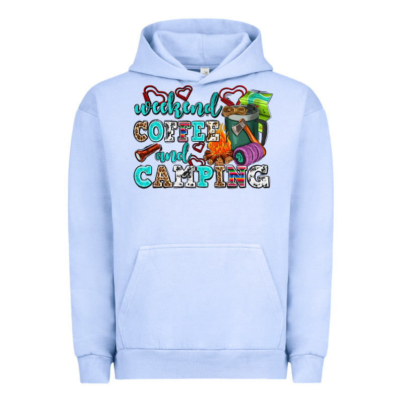 Weekend Coffee And Camping Urban Hoodie by AdoDesignShop | Teevron