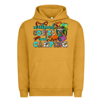 Pigment Peanut Butter weekend coffee and camping Urban Hoodie - AdoDesignShop