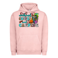 Pigment Salmon weekend coffee and camping Urban Hoodie - AdoDesignShop