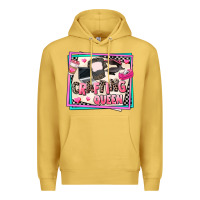 Antique Gold crafting queen Premium Hoodie - AdoDesignShop