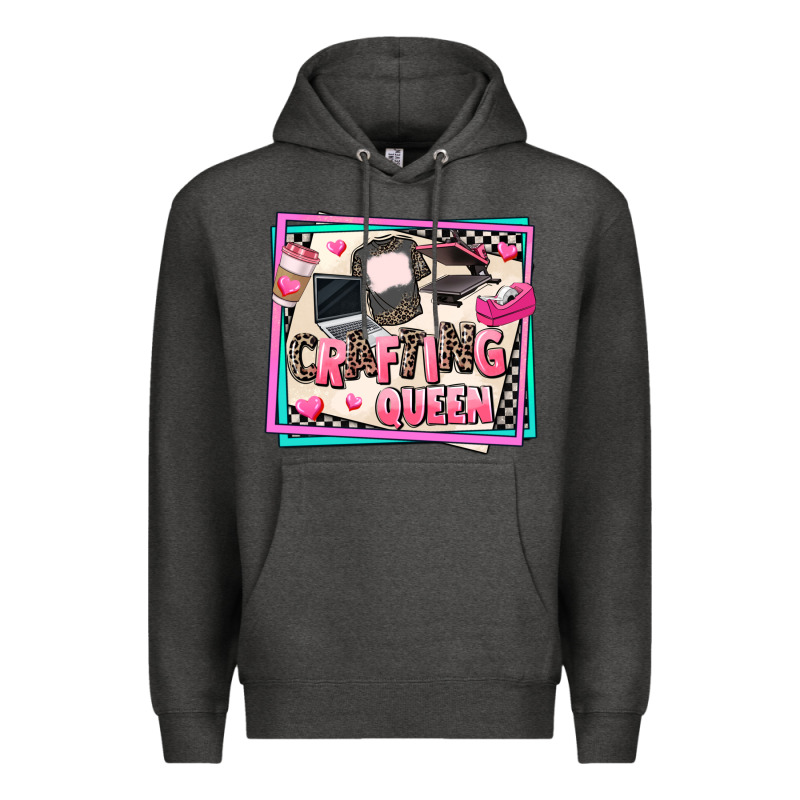 Crafting Queen Premium Hoodie by AdoDesignShop | Teevron