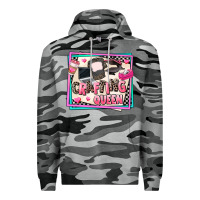 Slate Camo crafting queen Premium Hoodie - AdoDesignShop