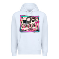 White crafting queen Premium Hoodie - AdoDesignShop