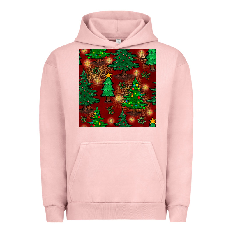 Christmas Trees Seamless Pattern Urban Hoodie by BundleAndBundleShop | Teevron