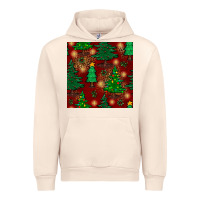 Sandshell christmas trees seamless pattern Urban Hoodie - BundleAndBundleShop