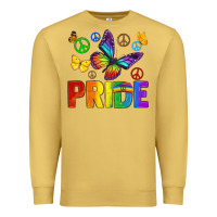 Antique Gold hippie pride Premium Sweatshirt - texasbilliewilder