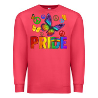 Cardinal hippie pride Premium Sweatshirt - texasbilliewilder