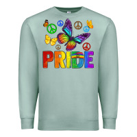 Seafoam hippie pride Premium Sweatshirt - texasbilliewilder