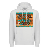 Dove Grey faith over fear Premium Hoodie - JahusDesignShop