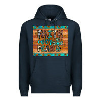 Navy faith over fear Premium Hoodie - JahusDesignShop