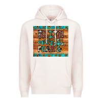 Pale Pink faith over fear Premium Hoodie - JahusDesignShop