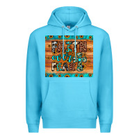Ocean Blue faith over fear Premium Hoodie - JahusDesignShop