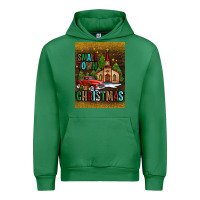 Emerald small town christmas church Urban Hoodie - AdoDesignShop