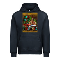 Navy small town christmas church Urban Hoodie - AdoDesignShop