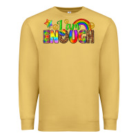 Antique Gold i am enough Premium Sweatshirt - texasbilliewilder