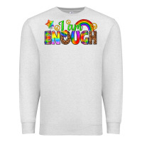 Oatmeal Heather i am enough Premium Sweatshirt - texasbilliewilder
