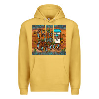 Antique Gold coffee and grace Premium Hoodie - JahusDesignShop