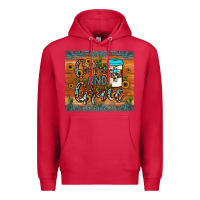 Cardinal coffee and grace Premium Hoodie - JahusDesignShop