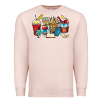 Pale Pink teacher coffee cups Premium Sweatshirt - Zillion Design Studio