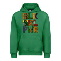 Emerald black girl power Urban Hoodie - BundleAndBundleShop